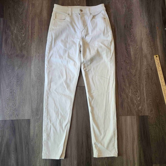 American Eagle Womens Light Color Mom Jeans Pants Size 0 - Picture 1 of 8